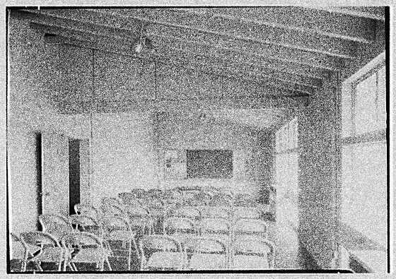 Interior of St. Ellington's Community Center