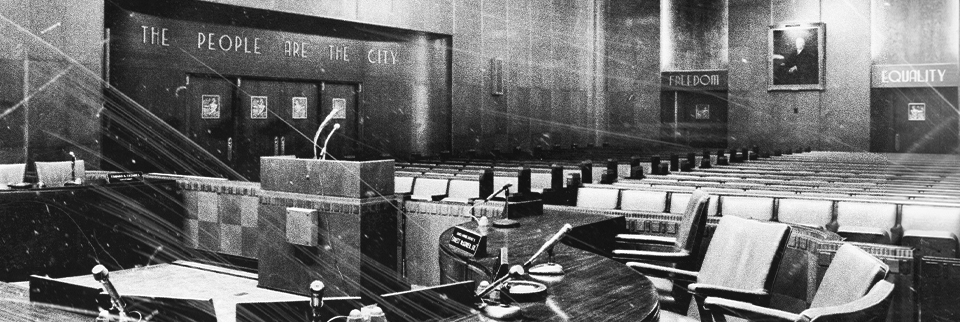 Lovat City Council chambers