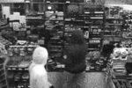 A pair of robbers caught on security footage.