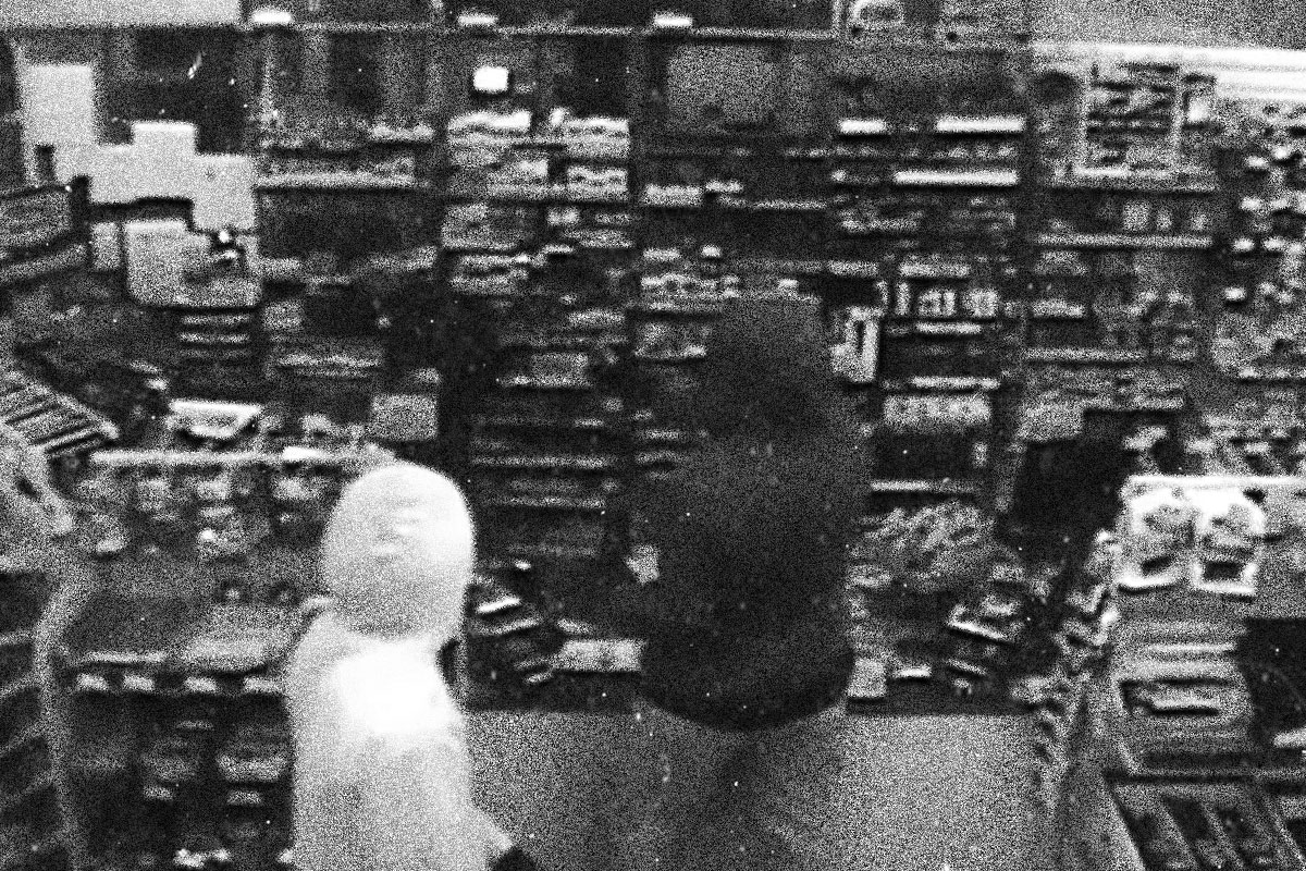 A pair of robbers caught on security footage.